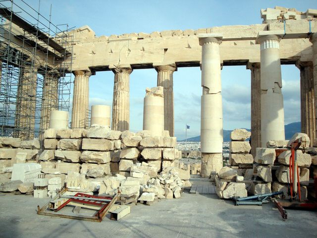 Inside The Parthenon