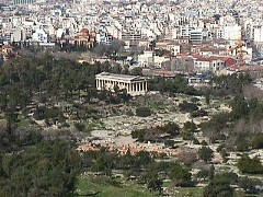 The Thission Temple is actually a temple of Hephaestus