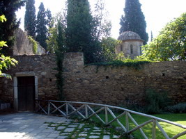 kessariani monastery, athens, greece