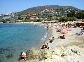 mavro lithari beach attika greece