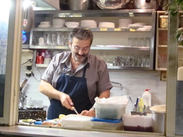 Evi Cafeneon restaurant in Psiri, Athens, Greece