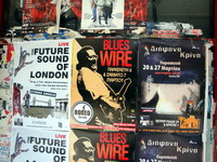Rock posters in Exarchia