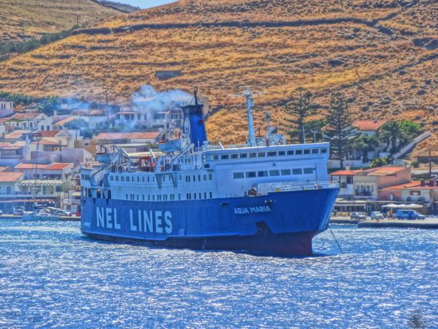 Agoni Grami Ferry from Syros