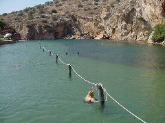 Athens, Greece: Lake Vouliagmeni Healing Spa