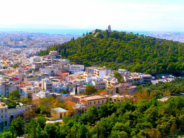 Makrianni, Koukaki from the Acropolis