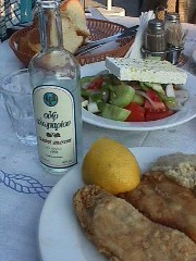 Athens, Greece: Ouzo in Rafina