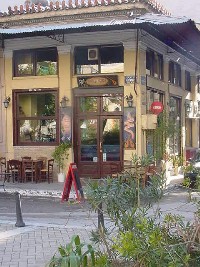 Platia Iroon restaurant right on Iroon Square