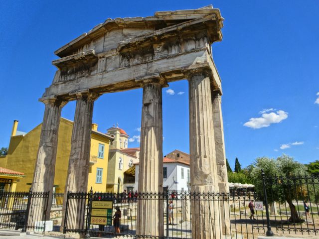 Plaka: Gate of the Roman Agora