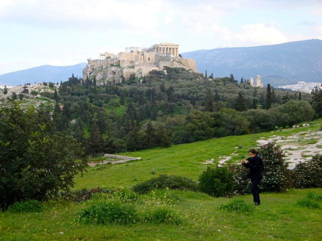 Acropolis from Pnyx Hill, Thission