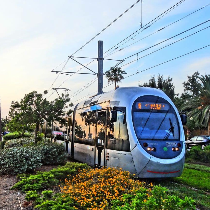 Athens Tram in Glyfada