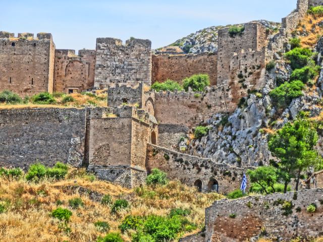 Akrocorinth, Peloponessos