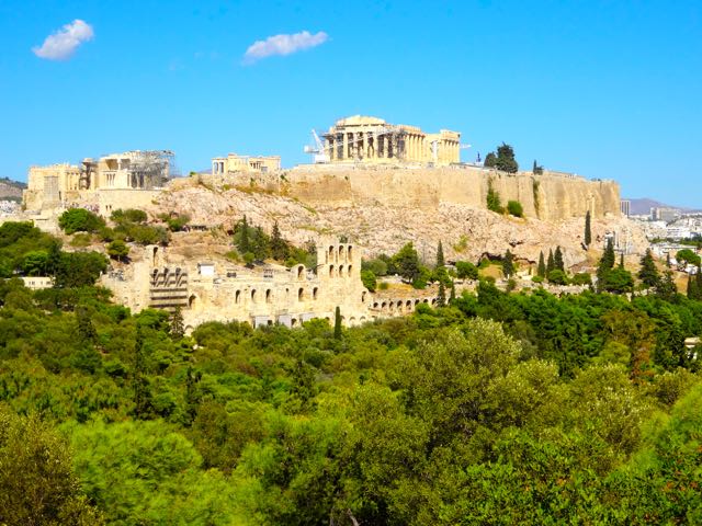 Acropolis from Filopapou Hill