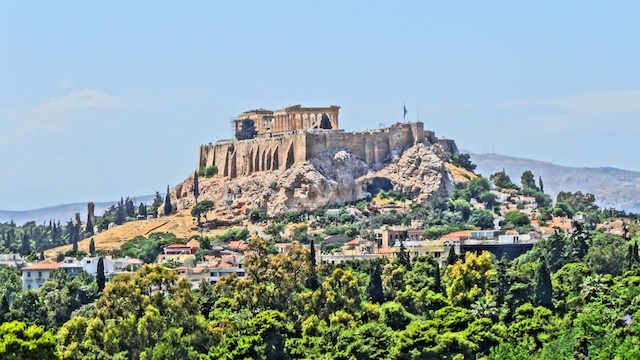 Die Akropolis in Athen