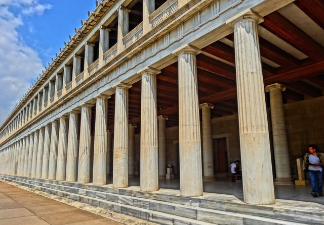 Ancient And Roman Agoras Of Athens