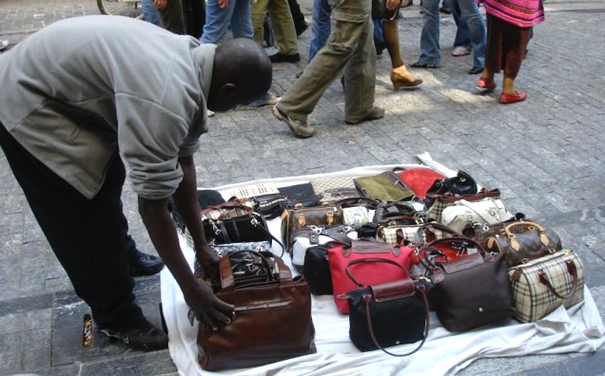 African Street Seller