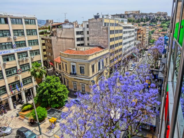 athinas street, athens, greece