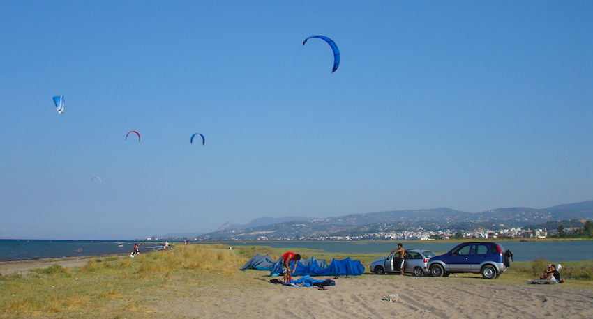 Oropos Kite Surfers