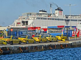 Rafina Taxis, ferry boats