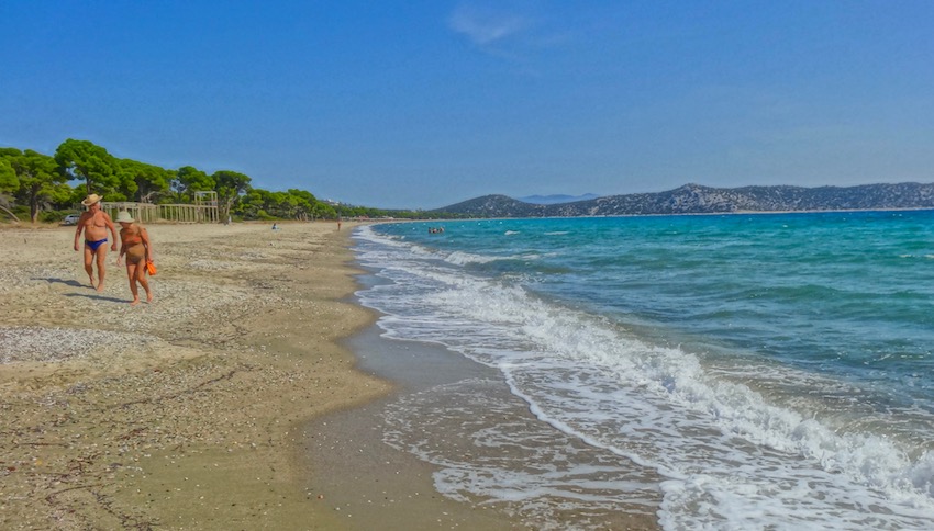 Schinias, Athens beach