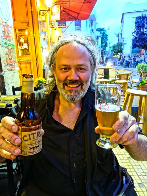 Septem Citra Greek IPA Beer