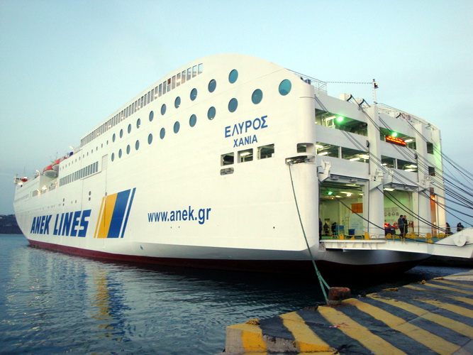 Ferry Elyros, Pireaus to Chania