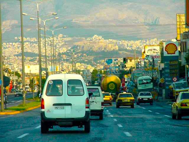 driving in greece