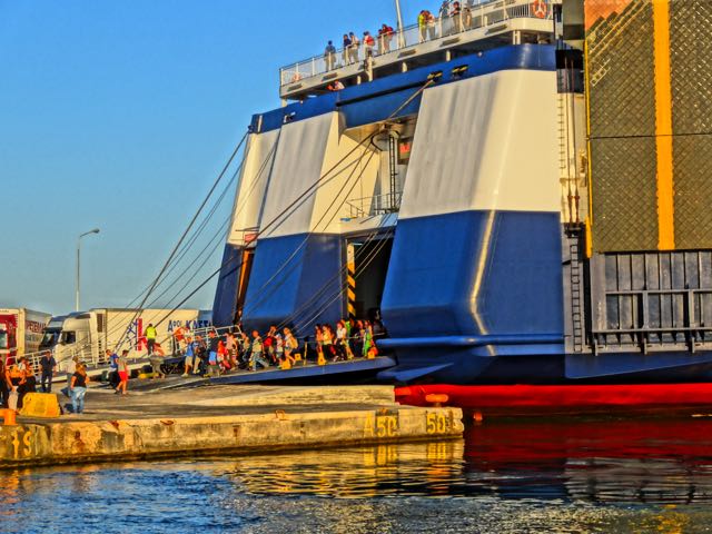 Ferry Ariadne, Lesvos