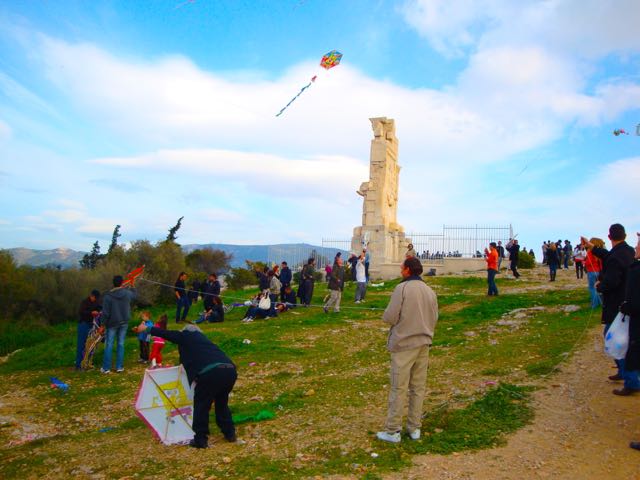 Clean Monday Mount Philopappou