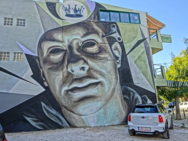 Graffiti in Gazi, Athens
