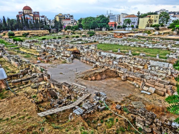 Kerameikos, the ancient cemetery of Athens