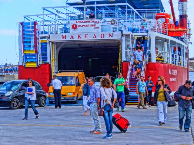 Ferry to Kea