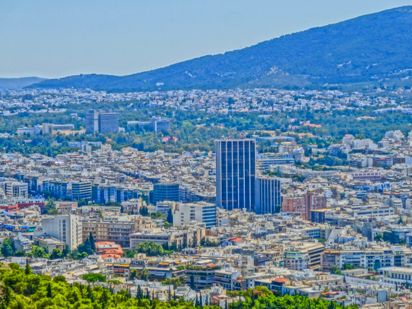 Athens Tower from Lykavettos