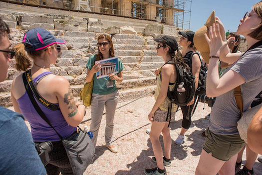 Acropolis tour guide