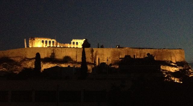 View from Herodion Hotel