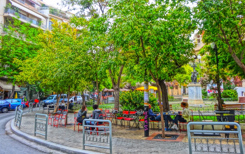 Ag Georgiou Square, Kypseli