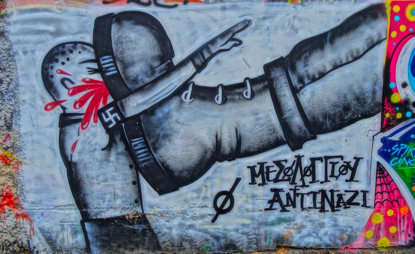 Antifascist Graffiti, Athens