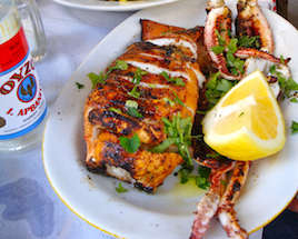 Greek seafood