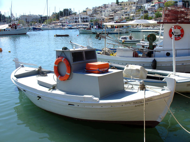 fishingboat mikrolimano pireaus greece