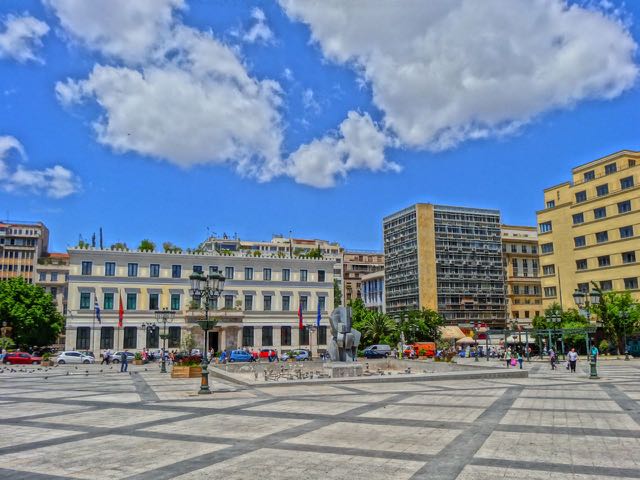 Dimarchos Square or Platia Kotzias, Athens, Greece