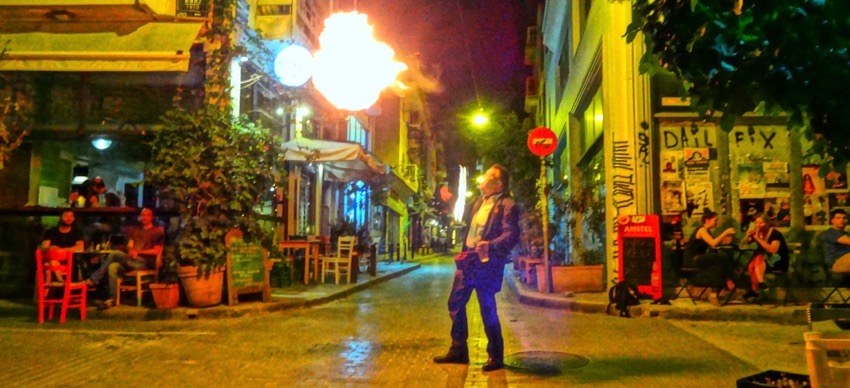 Psiri Fire eater