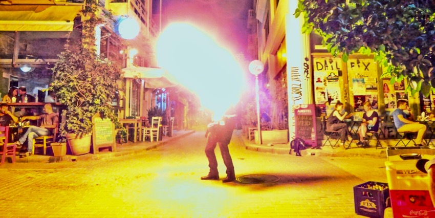 Psiri Fire Eater