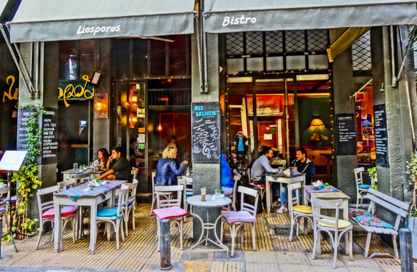 Liosporos Cafe, Psiri