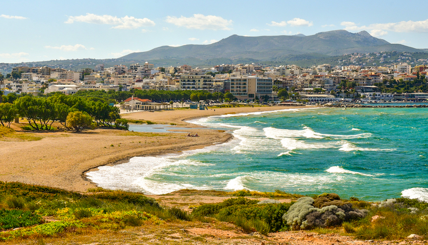 Rafina beach