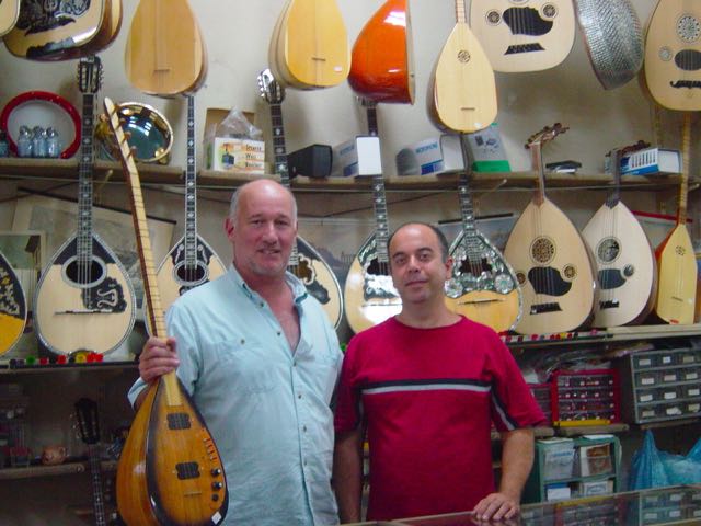 Bouzouki Shop in Athens