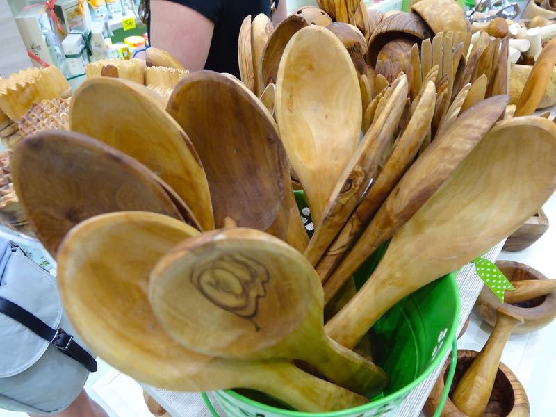 Olive wood spoons
