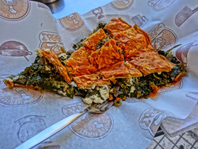 Spanakopita in Athens