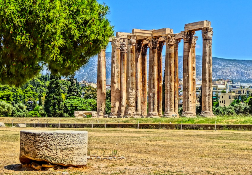 Temple of Olympian Zeus, Athens