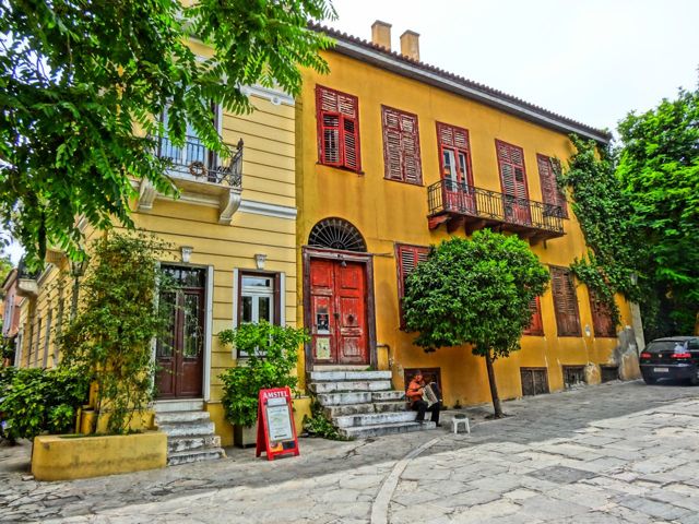 Houses in the Plaka