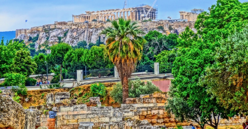 Acropolis from Keramikos